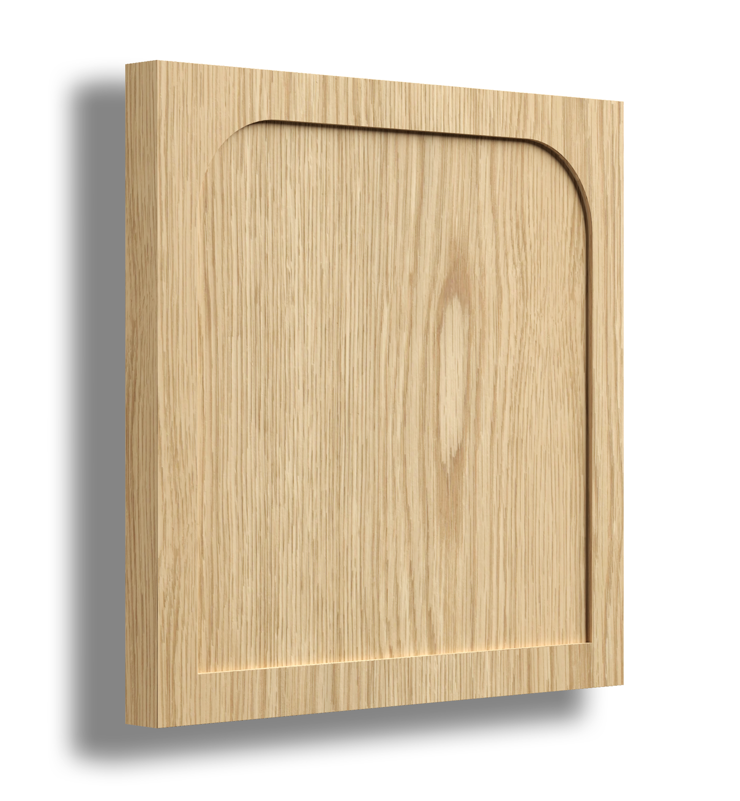 Arched 20 Profile Timber Door Sample.