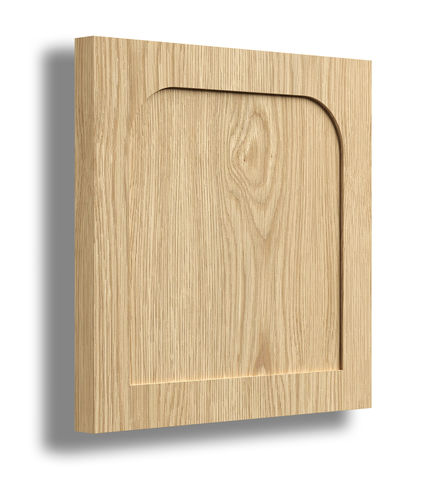 Arched 30 Profile Timber Door Sample.
