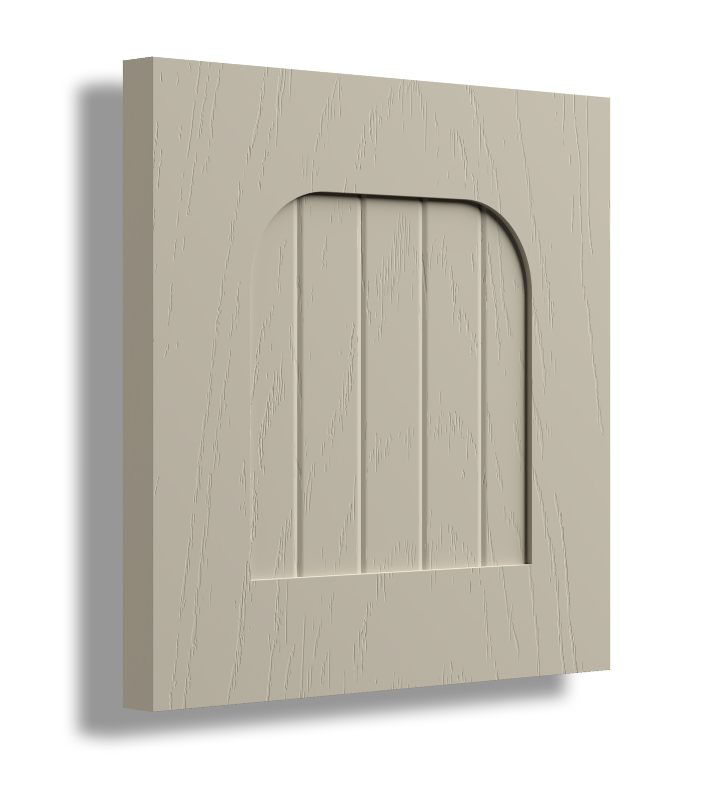 V Arched 50 Profile Painted Door Sample.