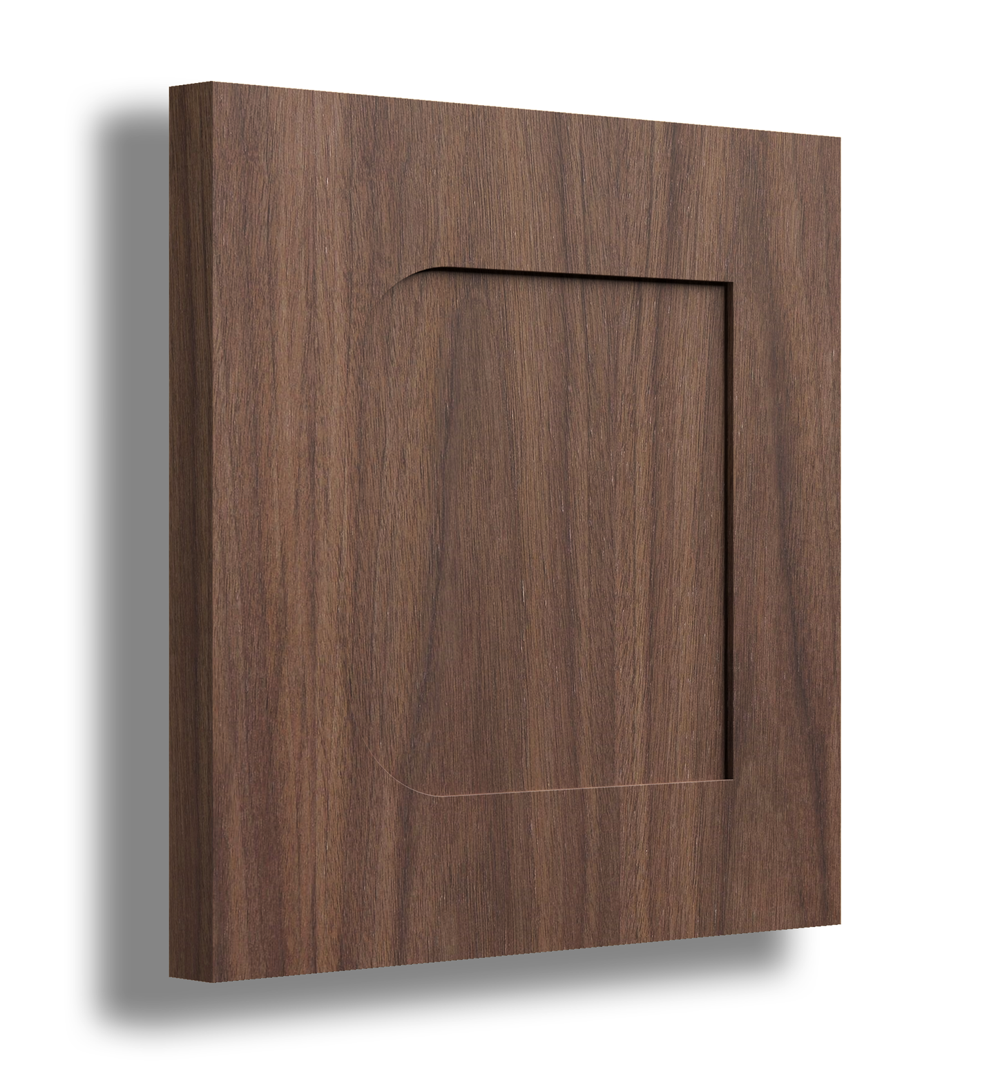 Semi Round 50 Profile Stained Door Sample.