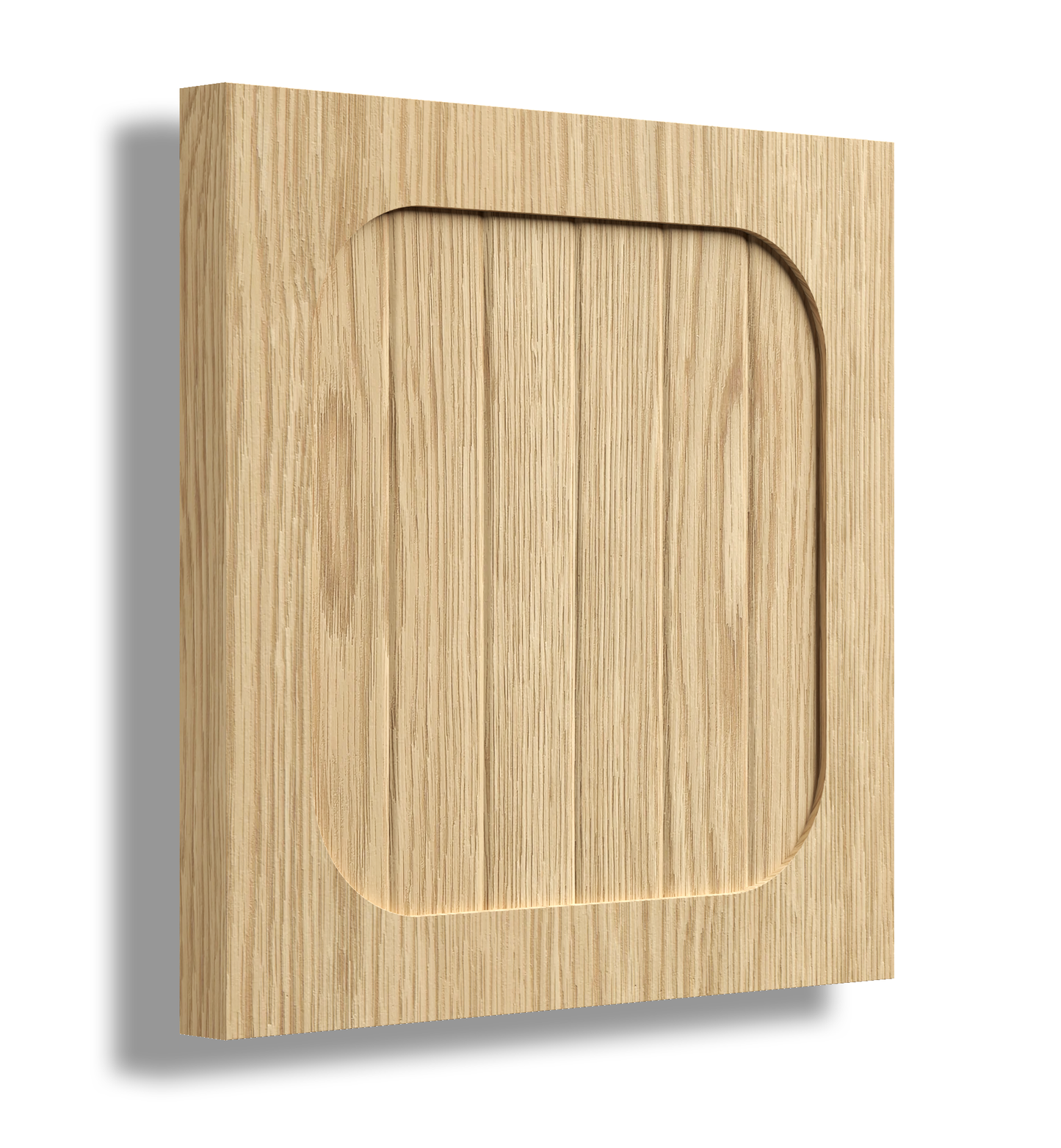 V Round 30 Profile Timber Door Sample.