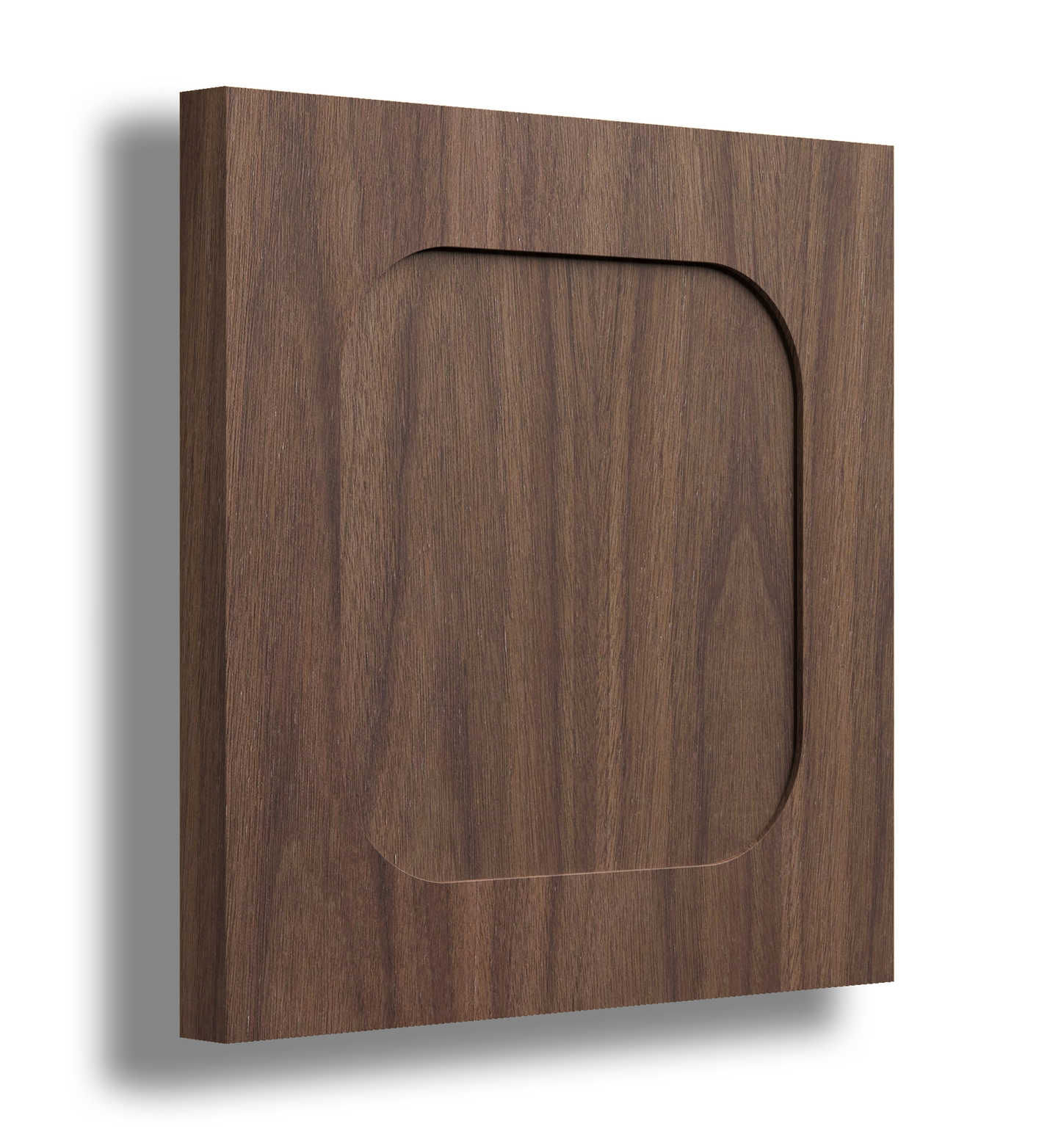 Round 40 Profile Stained Door Sample.