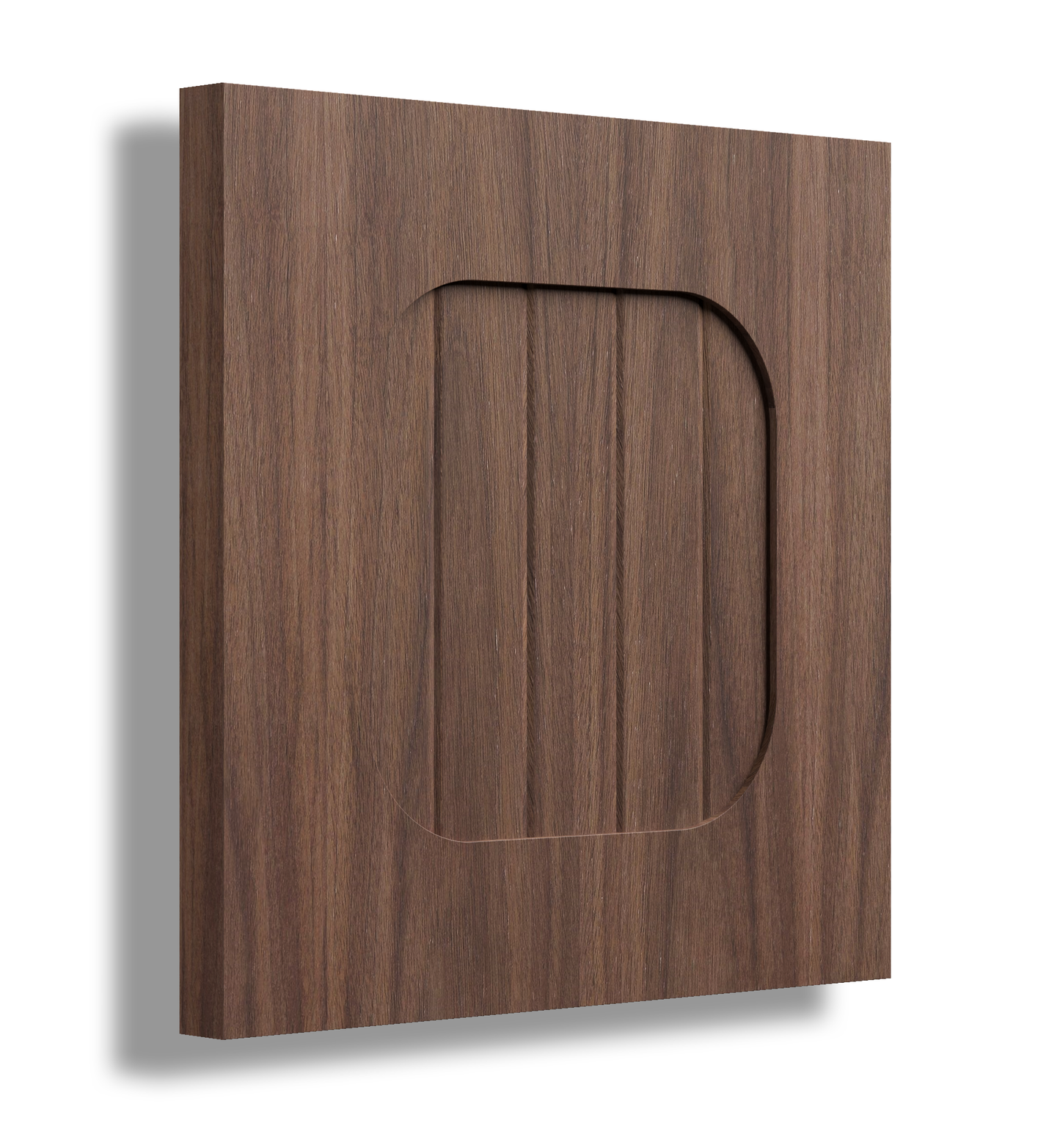 V Round 50 Profile Stained Door Sample.