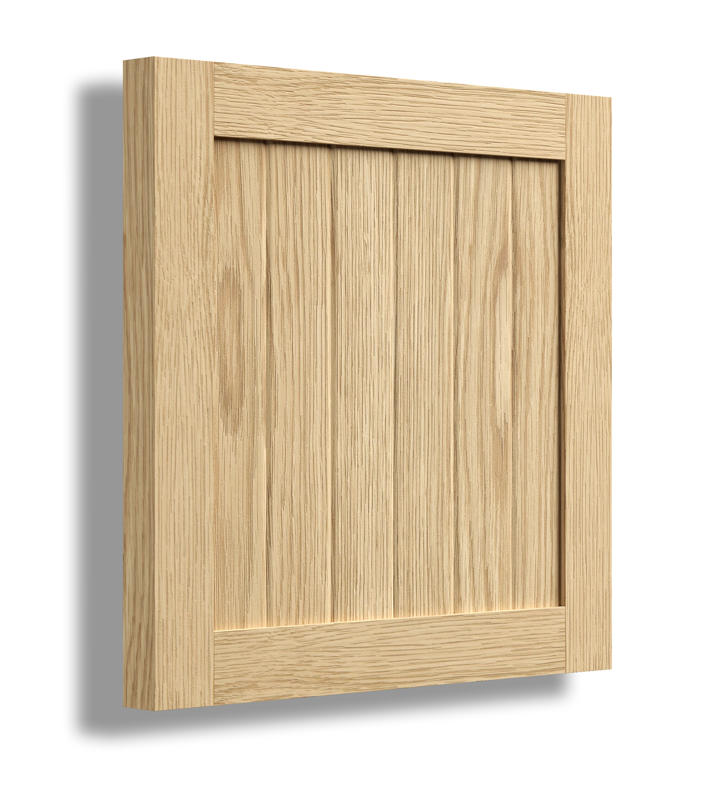 V Shaker 30 Profile Timber Door Sample.