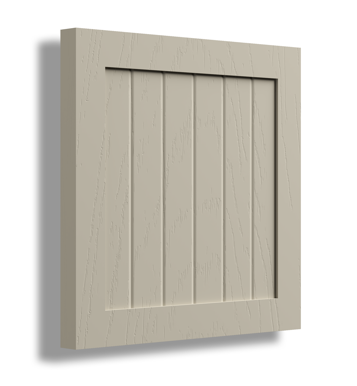 V Shaker 30 Profile Painted Door Sample.