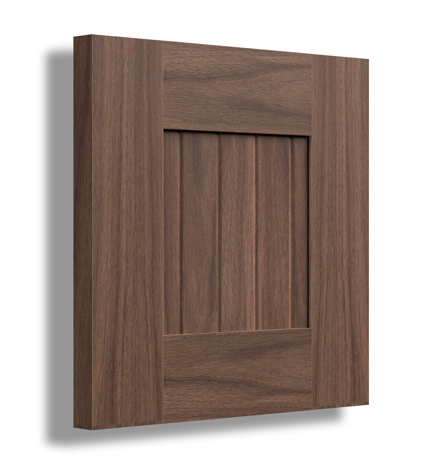 V Shaker 60 Profile Stained Door Sample.