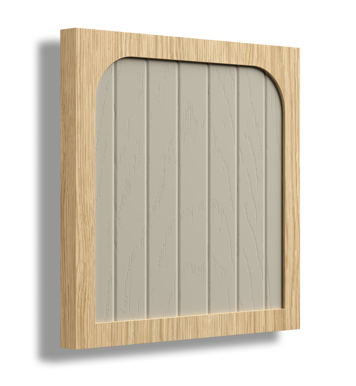 Arched 20 Profile Painted V Accent Door.