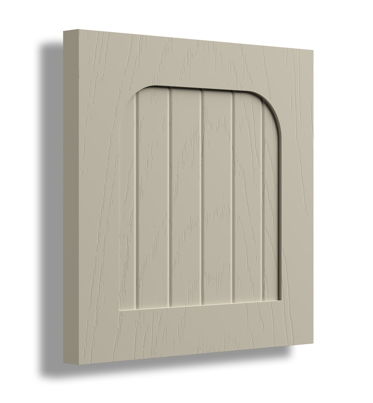 V Arched 40 Profile Painted Door Sample.