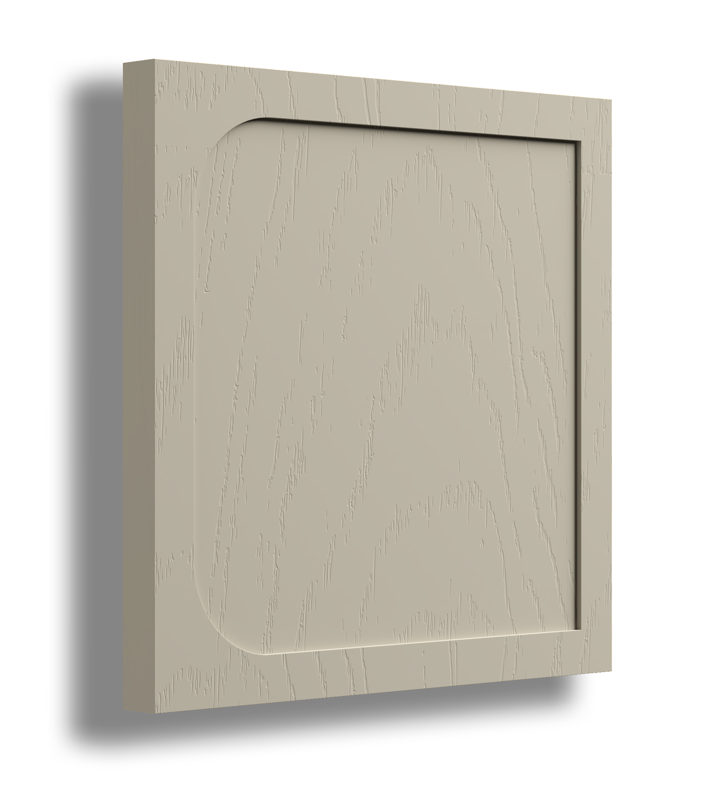 Semi Round 20 Profile Painted Door Sample.