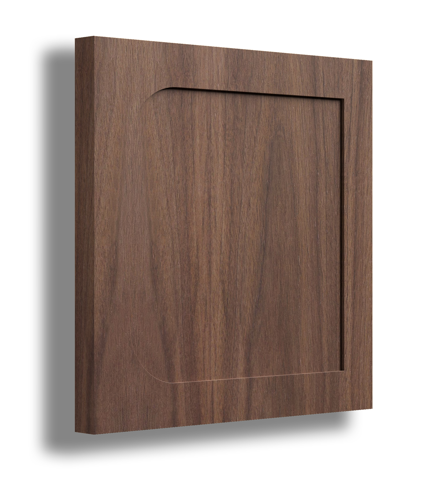 Semi Round 30 Profile Stained Door Sample.