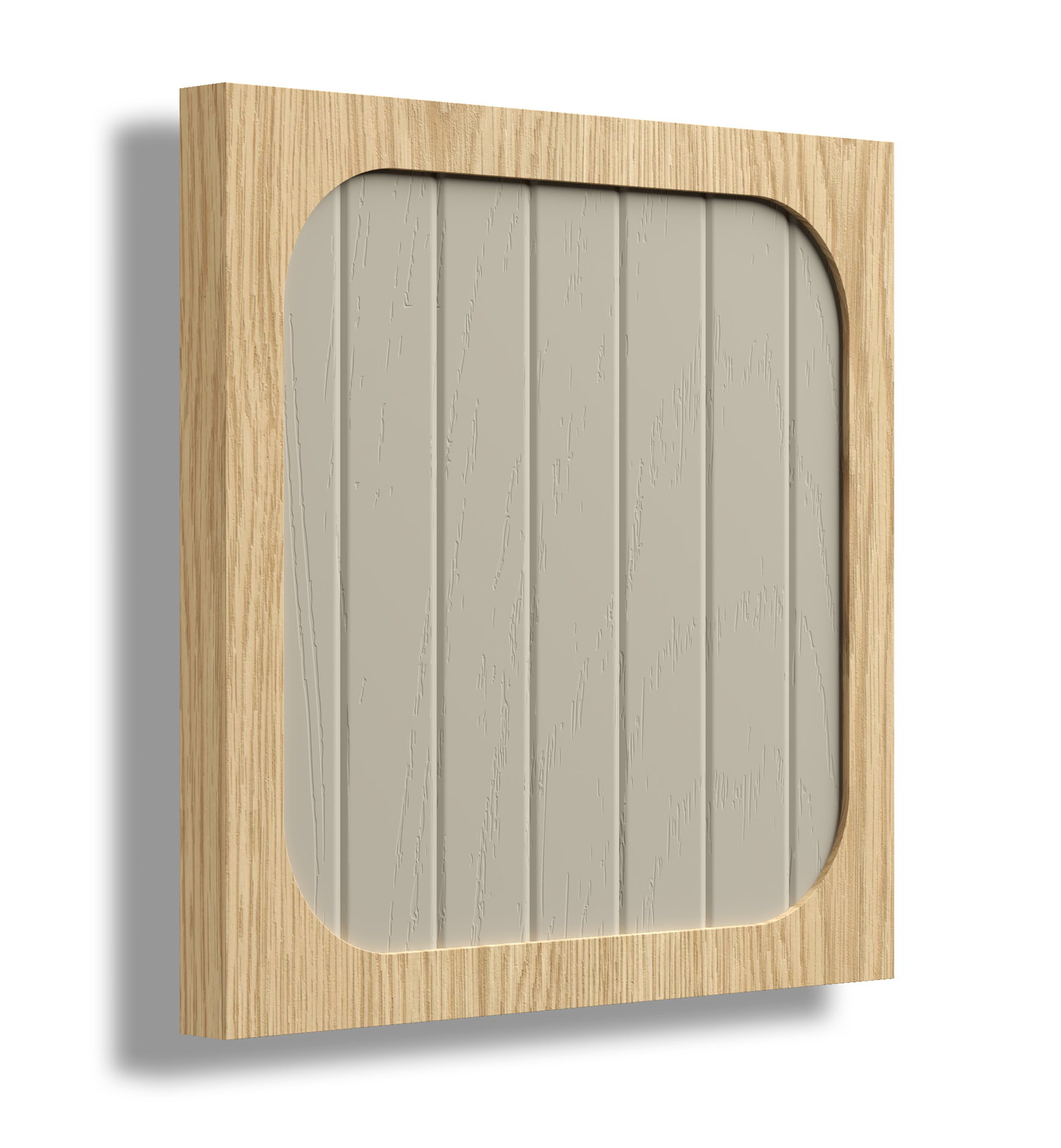 Round 20 Profile Painted V Accent Door.