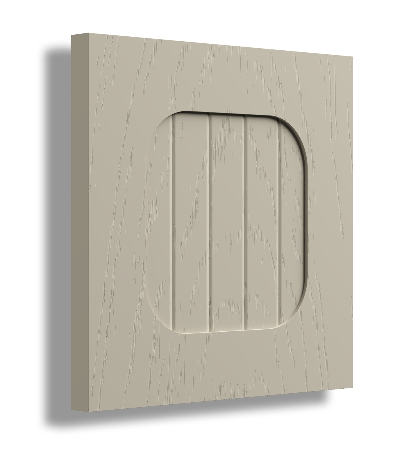 V Round 50 Profile Painted Door Sample.