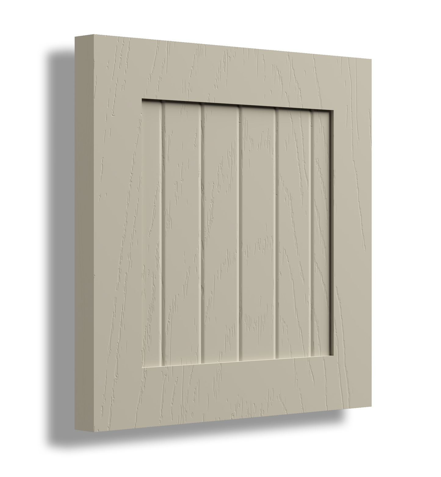 V Shaker 40 Profile Painted Door Sample.