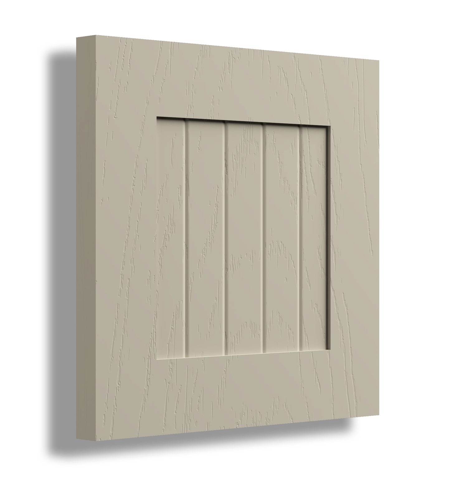 V Shaker 50 Profile Painted Door Sample.