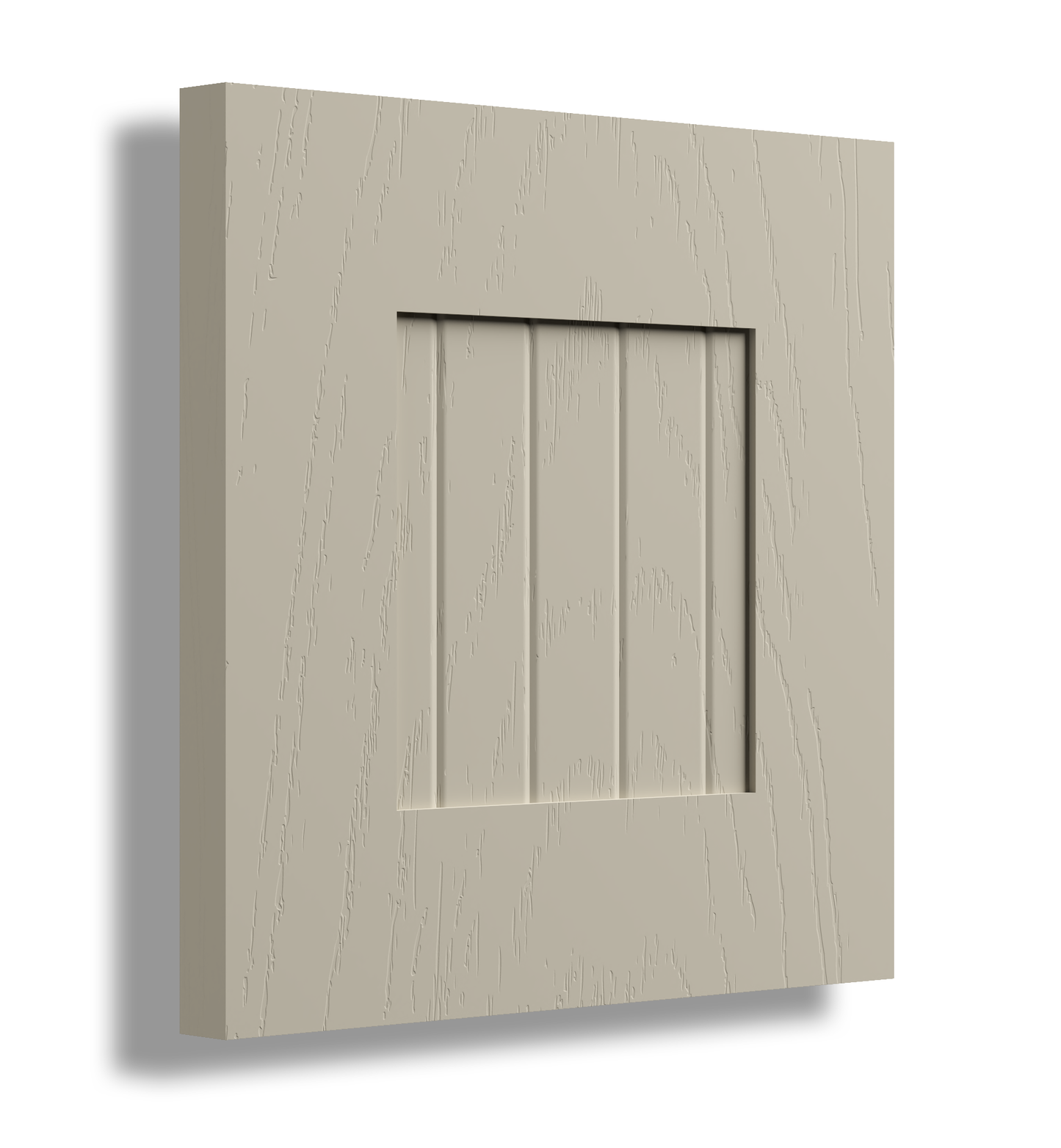 V Shaker 60 Profile Painted Door Sample.